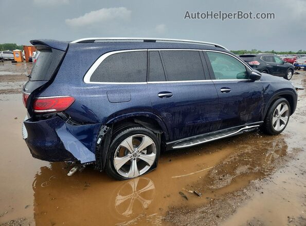 4JGFF5KE7MA575058 2021 MERCEDES-BENZ GLS Синий Задняя правая четверть