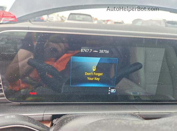 4JGFF5KE7MA575058 2021 MERCEDES-BENZ GLS Синий Вид щитка приборов