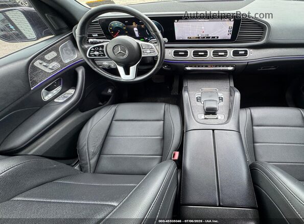 4JGFF5KE9LA167269 2020 MERCEDES-BENZ GLS 450 Black Widok naklejki z numerem VIN