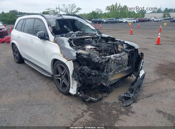 4JGFF5KE9NA704824 2022 MERCEDES-BENZ GLS 450 White Вид спереду