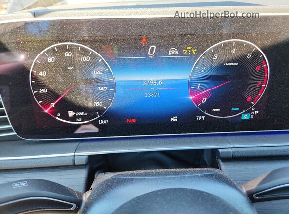 4JGFF5KE9RB113845 2024 MERCEDES-BENZ GLS Black Vista del cuadro de instrumentos