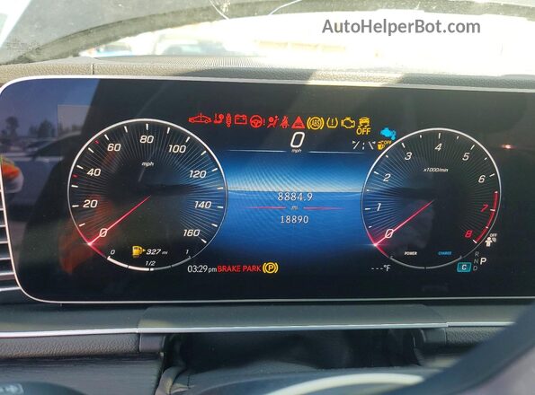 4JGFF8FE4RB187380 2024 MERCEDES-BENZ GLS Black Instrument cluster view