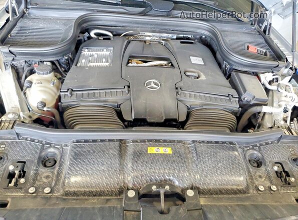 4JGFF8FE7RB148444 2024 MERCEDES-BENZ GLS Gray ძრავის განყოფილების ხედი