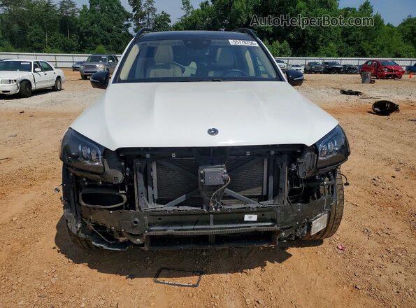 4JGFF8GE0MA546804 2021 MERCEDES-BENZ GLS White Widok z przodu