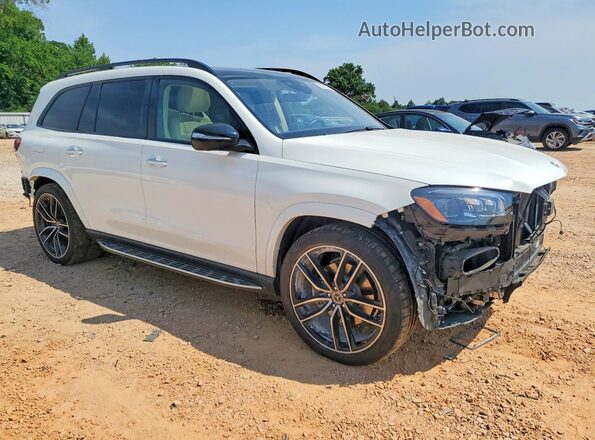 4JGFF8GE0MA546804 2021 MERCEDES-BENZ GLS White Przód prawy