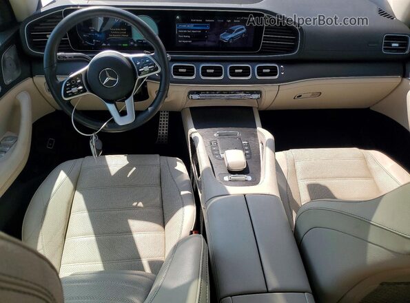 4JGFF8GE0MA546804 2021 MERCEDES-BENZ GLS White Widok deski rozdzielczej