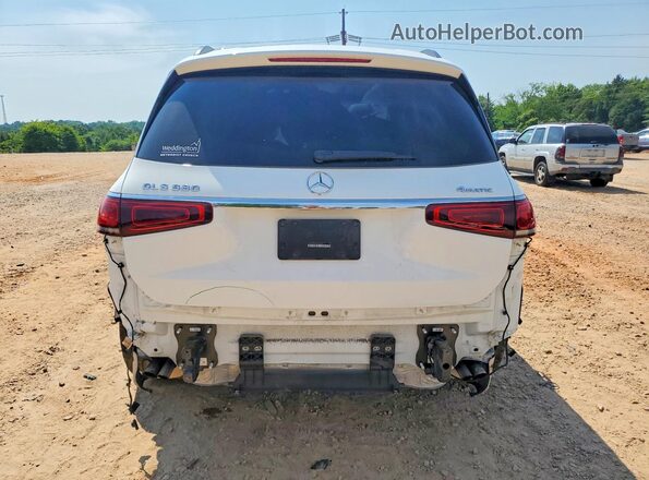 4JGFF8GE0MA546804 2021 MERCEDES-BENZ GLS White Widok z tyłu