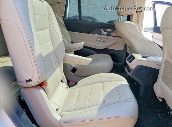 4JGFF8GE0MA546804 2021 MERCEDES-BENZ GLS White Widok wnętrza z tyłu