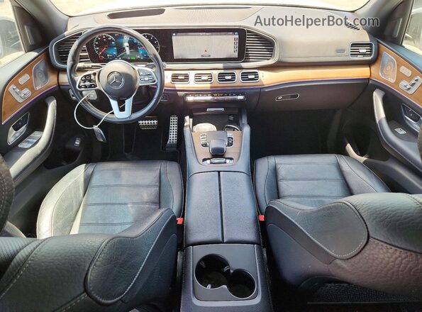 4JGFF8GE8LA179682 2020 MERCEDES-BENZ GLS White Вид панелі приладів