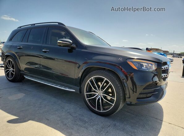 4JGFF8GE8MA418925 2021 MERCEDES-BENZ GLS Black Przód prawy