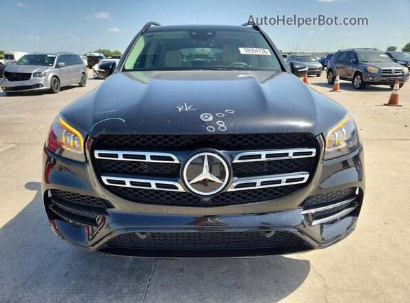 4JGFF8GE8MA418925 2021 MERCEDES-BENZ GLS Black Widok z przodu