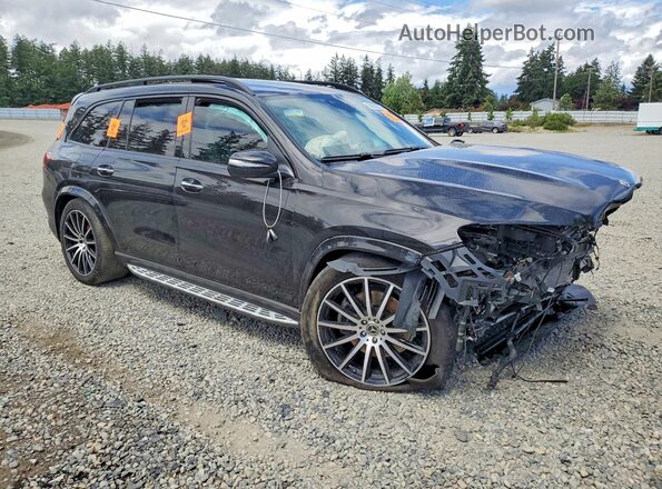 4JGFF8GE8PA940149 2023 MERCEDES-BENZ GLS Черный Передняя правая четверть
