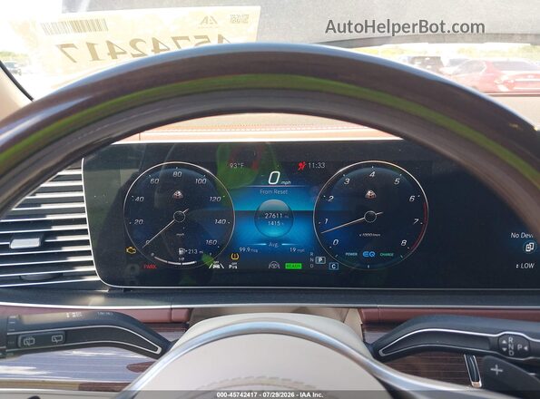 4JGFF8HB6MA432584 2021 MERCEDES-BENZ MAYBACH GLS 600 Black Rear seats view