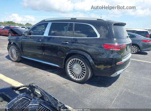 4JGFF8HB6MA432584 2021 MERCEDES-BENZ MAYBACH GLS 600 Black Rear left
