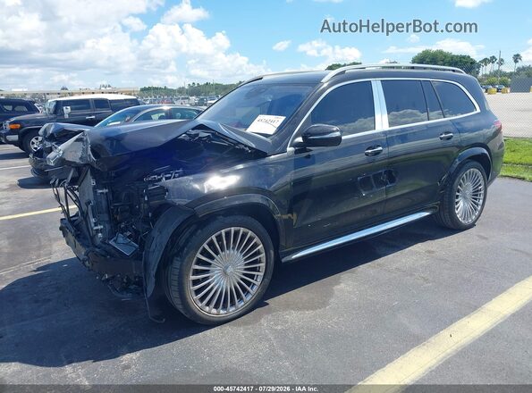 4JGFF8HB6MA432584 2021 MERCEDES-BENZ MAYBACH GLS 600 Black Front left