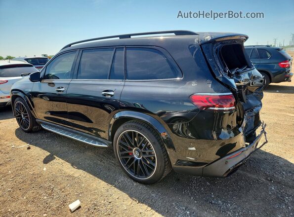 4JGFF8KE2MA557133 2021 MERCEDES-BENZ GLS Black უკანა მარცხენა