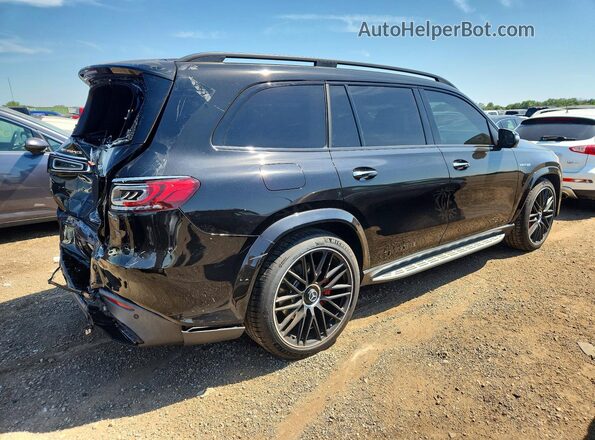 4JGFF8KE2MA557133 2021 MERCEDES-BENZ GLS Black უკანა მარჯვენა