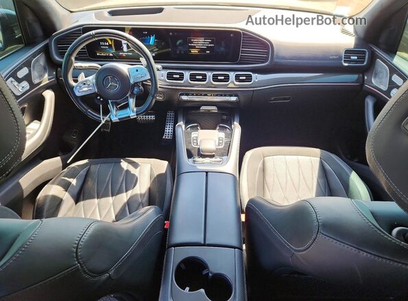 4JGFF8KE2MA557133 2021 MERCEDES-BENZ GLS Black წინა პანელის ხედი