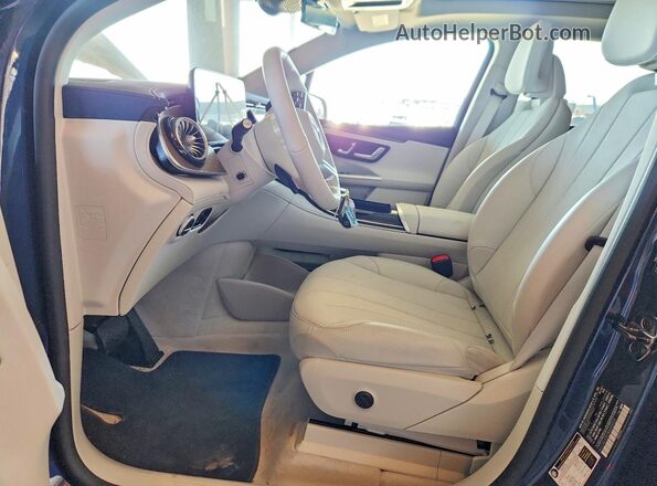 4JGGM1CB3RA058029 2024 MERCEDES-BENZ EQE Blue Widok wnętrza z przodu