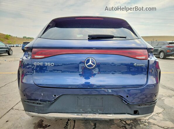 4JGGM1CB5PA037339 2023 MERCEDES-BENZ EQE Blue Вид ззаду