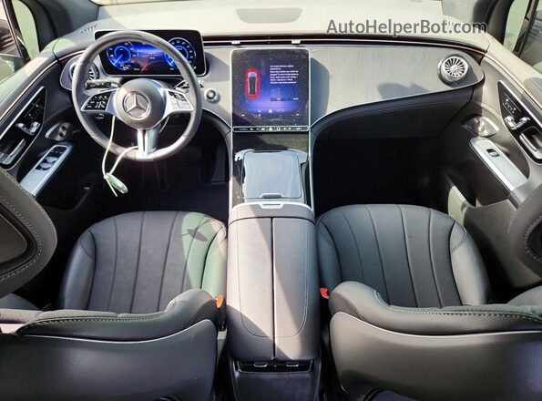 4JGGM1CB7RA052587 2024 MERCEDES-BENZ EQE Black Առջևի վահանակի տեսք