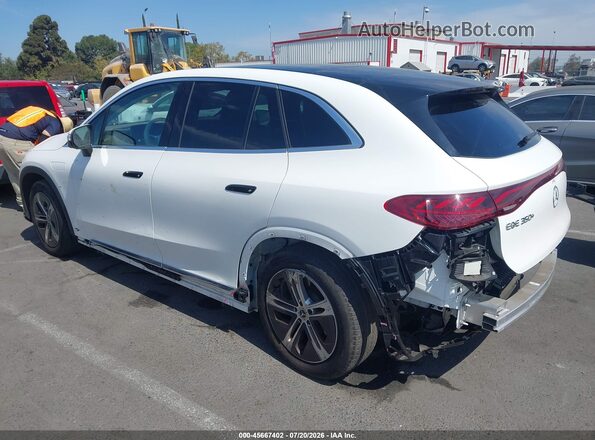 4JGGM2BB7PA009579 2023 MERCEDES-BENZ EQE 350+ SUV White Trasero izquierdo