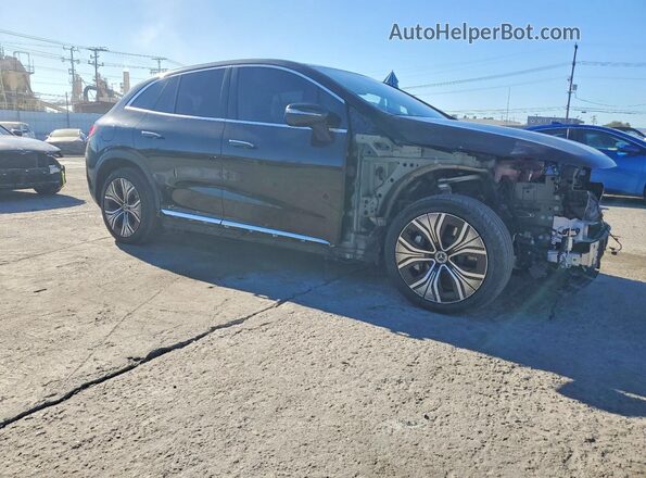 4JGGM2BB7PA011641 2023 MERCEDES-BENZ EQE Черный Передняя правая четверть