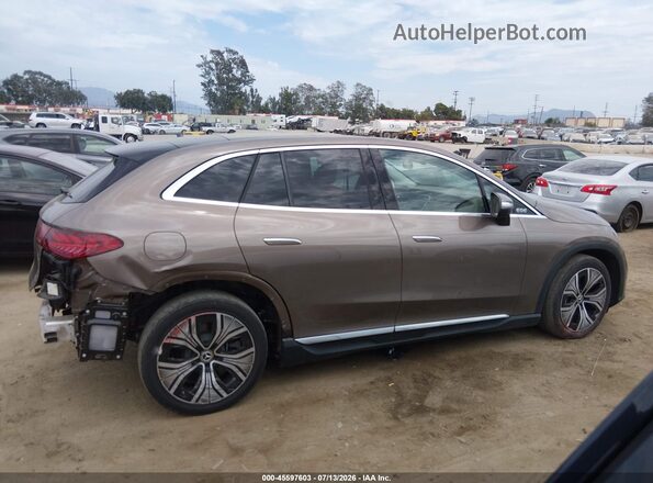 4JGGM2BB9RA050847 2024 MERCEDES-BENZ EQE 350+ SUV Brown 360 interior view