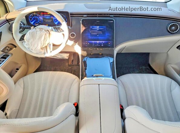 4JGGM2CB6PA034553 2023 MERCEDES-BENZ EQE White წინა პანელის ხედი