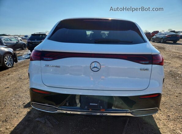 4JGGM5DB9RA015739 2024 MERCEDES-BENZ EQE White Вид ззаду