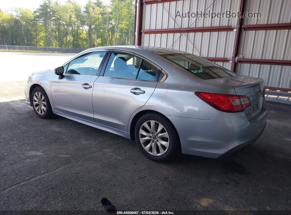 4S3BNAA60J3029338 2018 SUBARU LEGACY Серый Задняя левая четверть