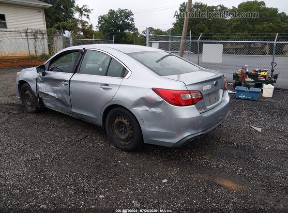 4S3BNAA65J3045650 2018 SUBARU LEGACY Silver Задня ліва чверть