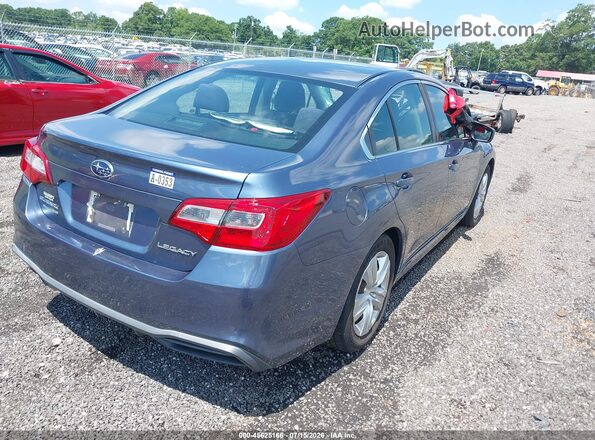 4S3BNAA66J3045155 2018 SUBARU LEGACY Blue Задня права чверть