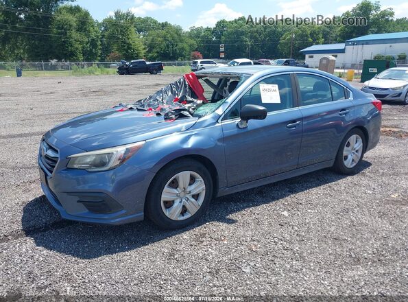 4S3BNAA66J3045155 2018 SUBARU LEGACY Blue Передня ліва чверть
