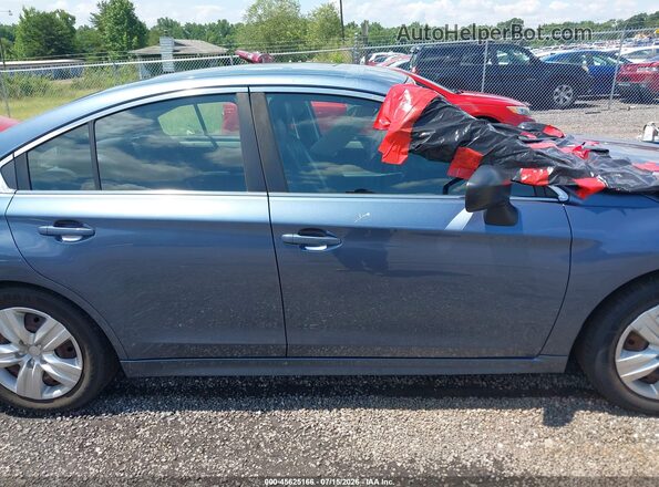 4S3BNAA66J3045155 2018 SUBARU LEGACY Blue Вид задньої частини салону