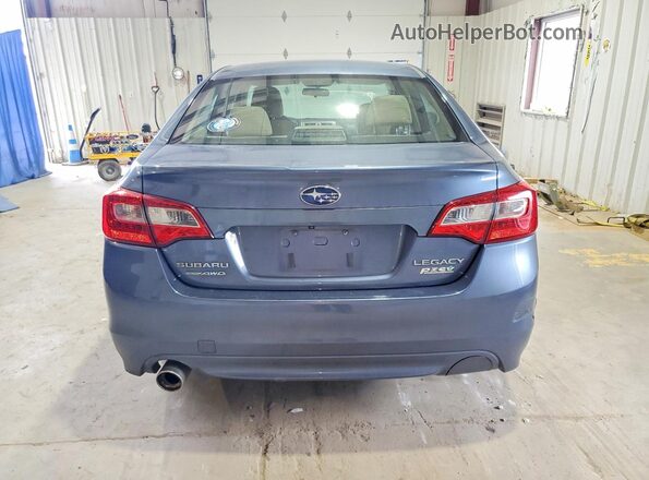 4S3BNAA68G3058949 2016 SUBARU LEGACY Blue Rear view