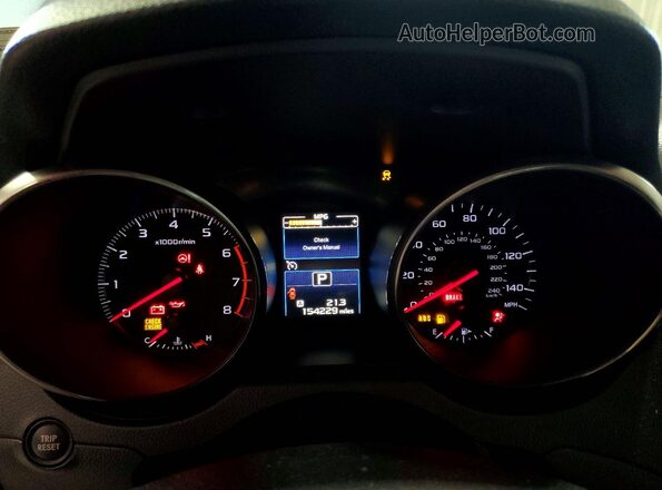 4S3BNAA68G3058949 2016 SUBARU LEGACY Blue Instrument cluster view