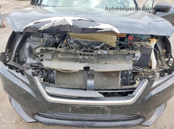 4S3BNAA69G3019240 2016 SUBARU LEGACY Black Вид задньої частини салону