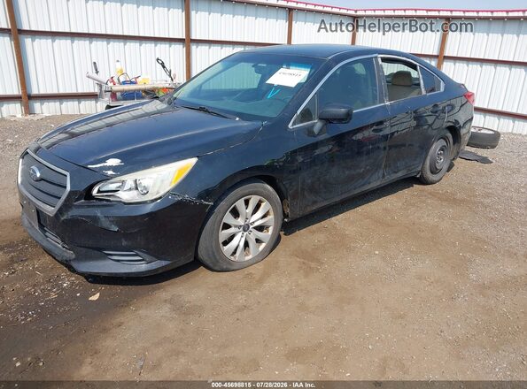 4S3BNAB60H3010930 2017 SUBARU LEGACY Black Vista tres cuartos delantera izquierda