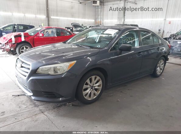 4S3BNAB60H3033642 2017 SUBARU LEGACY Серый Передняя левая четверть