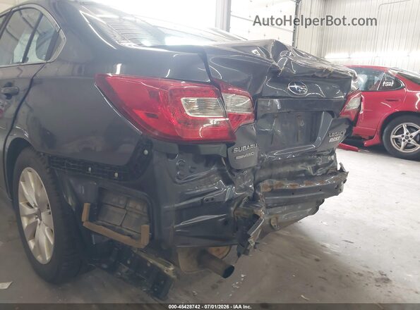4S3BNAB60H3033642 2017 SUBARU LEGACY Серый Вид спереди