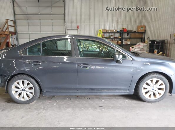 4S3BNAB60H3033642 2017 SUBARU LEGACY Серый Вид задней части салона