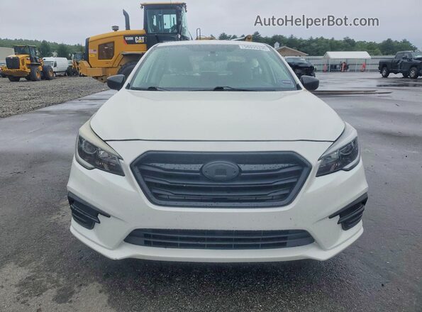 4S3BNAB60J3014501 2018 SUBARU LEGACY White წინა ხედი