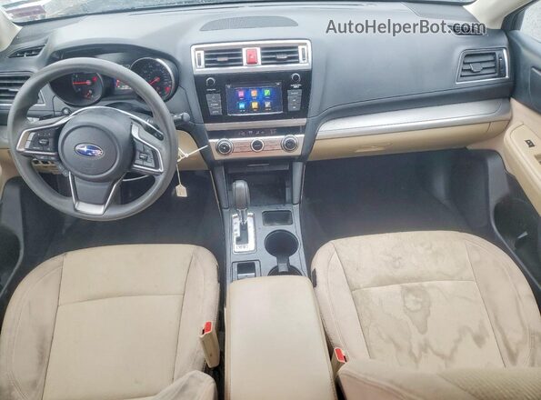 4S3BNAB60J3014501 2018 SUBARU LEGACY White წინა პანელის ხედი