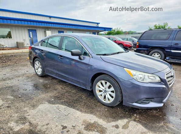 4S3BNAB62H3020133 2017 SUBARU LEGACY Серый Передняя правая четверть