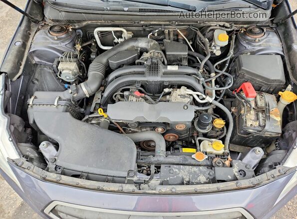 4S3BNAB62H3020133 2017 SUBARU LEGACY Серый Вид задней части салона