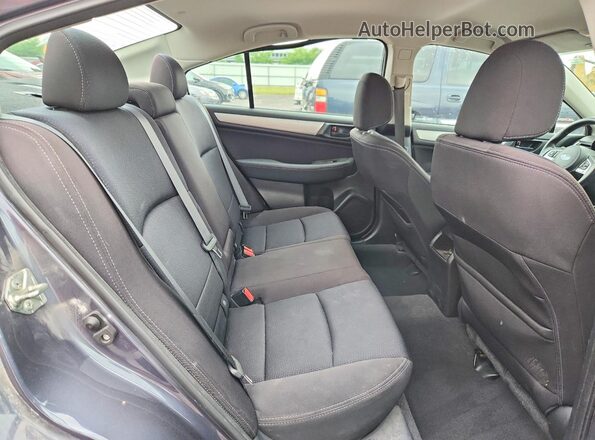 4S3BNAB62H3020133 2017 SUBARU LEGACY Серый Вид задних сидений