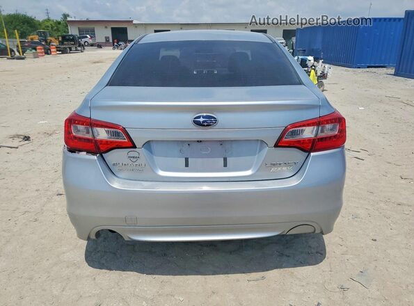 4S3BNAB62H3061202 2017 SUBARU LEGACY Silver Widok z tyłu