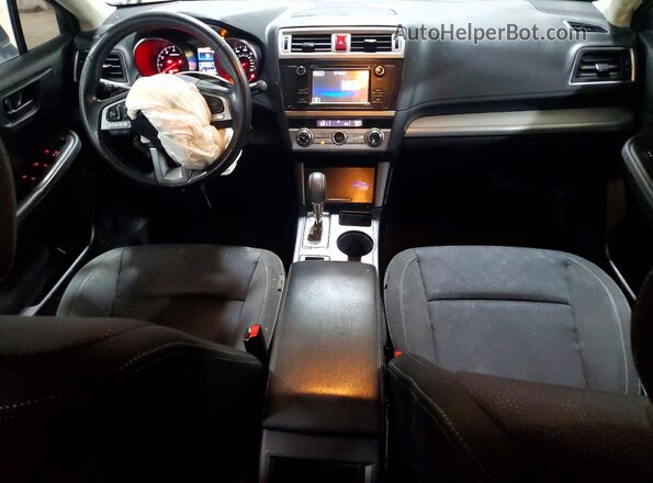 4S3BNAB64H3010123 2017 SUBARU LEGACY White Առջևի վահանակի տեսք