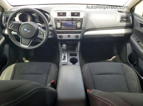 4S3BNAB64J3005672 2018 SUBARU LEGACY Синий Вид панели приборов